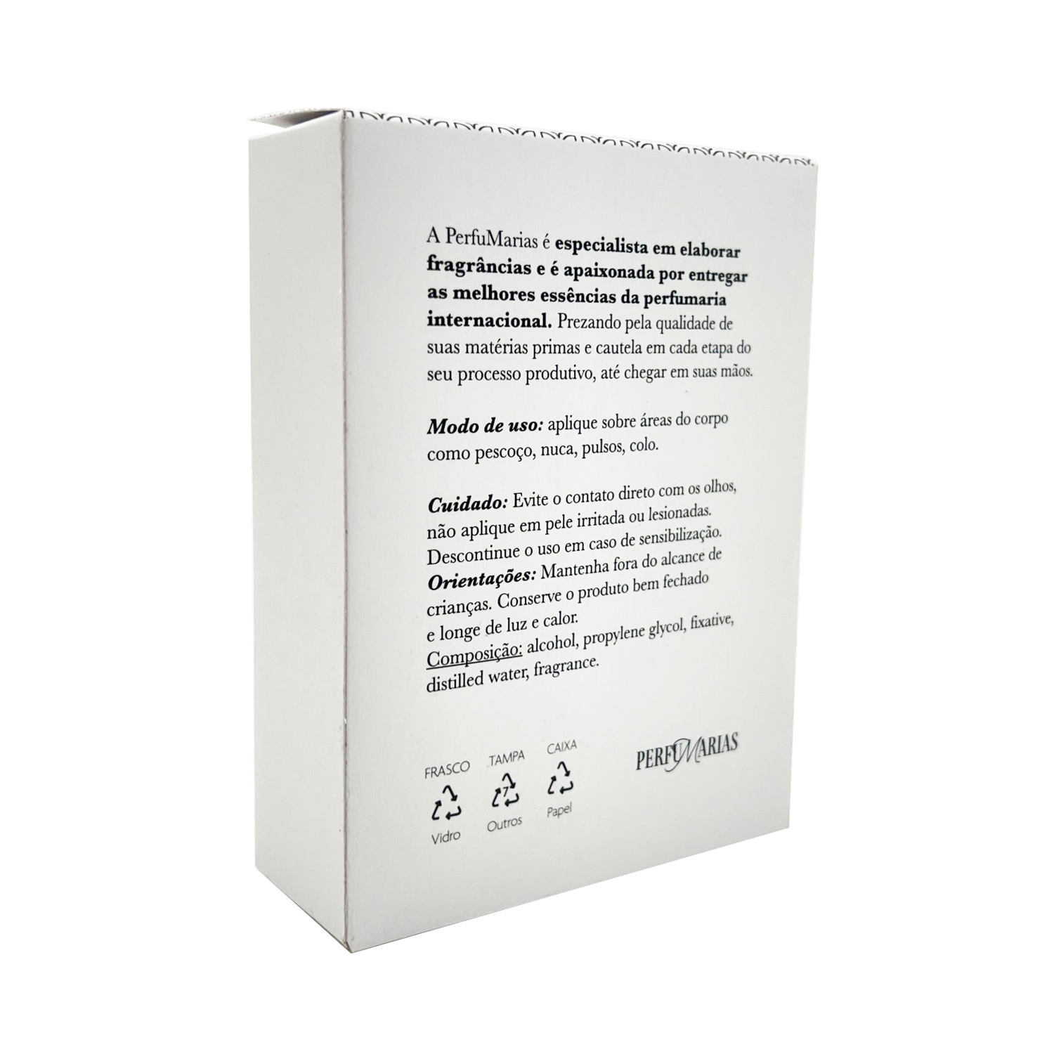 Embalagem para Perfume (7,8 x 3 x 10,5 cm) Personalizada