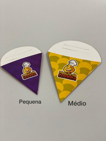 Cone Para Porçoes Pequeno - Personalizado