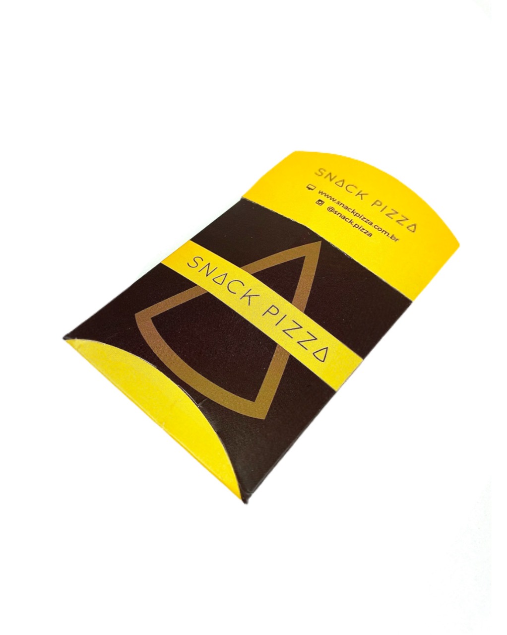 Embalagem Pizza envelope Wrap (8 x 2,5 x 7,7 cm) Personalizada