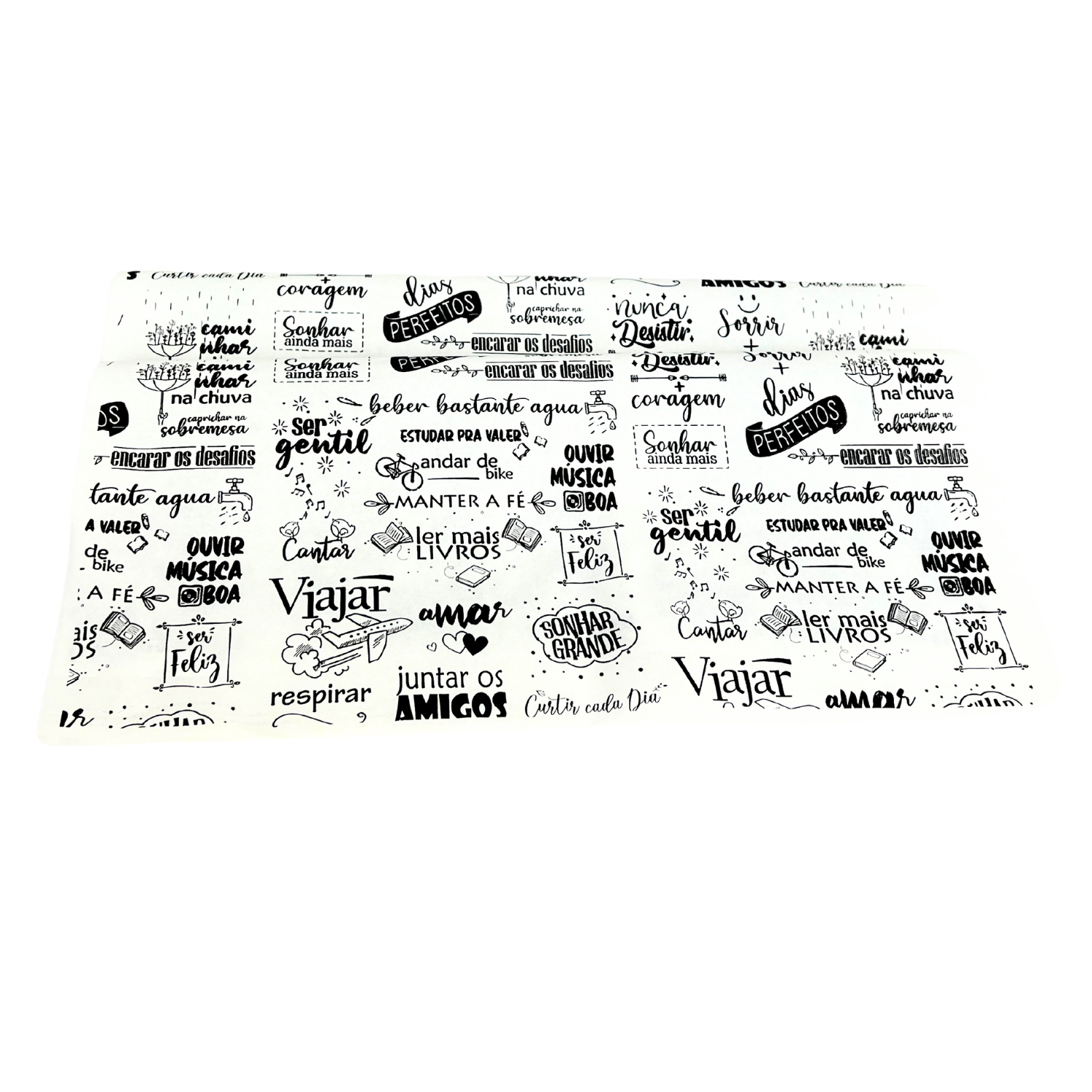 Papel Antigordura para Alimentos (30 x 34 cm) Lisa Branca – 500 folhas