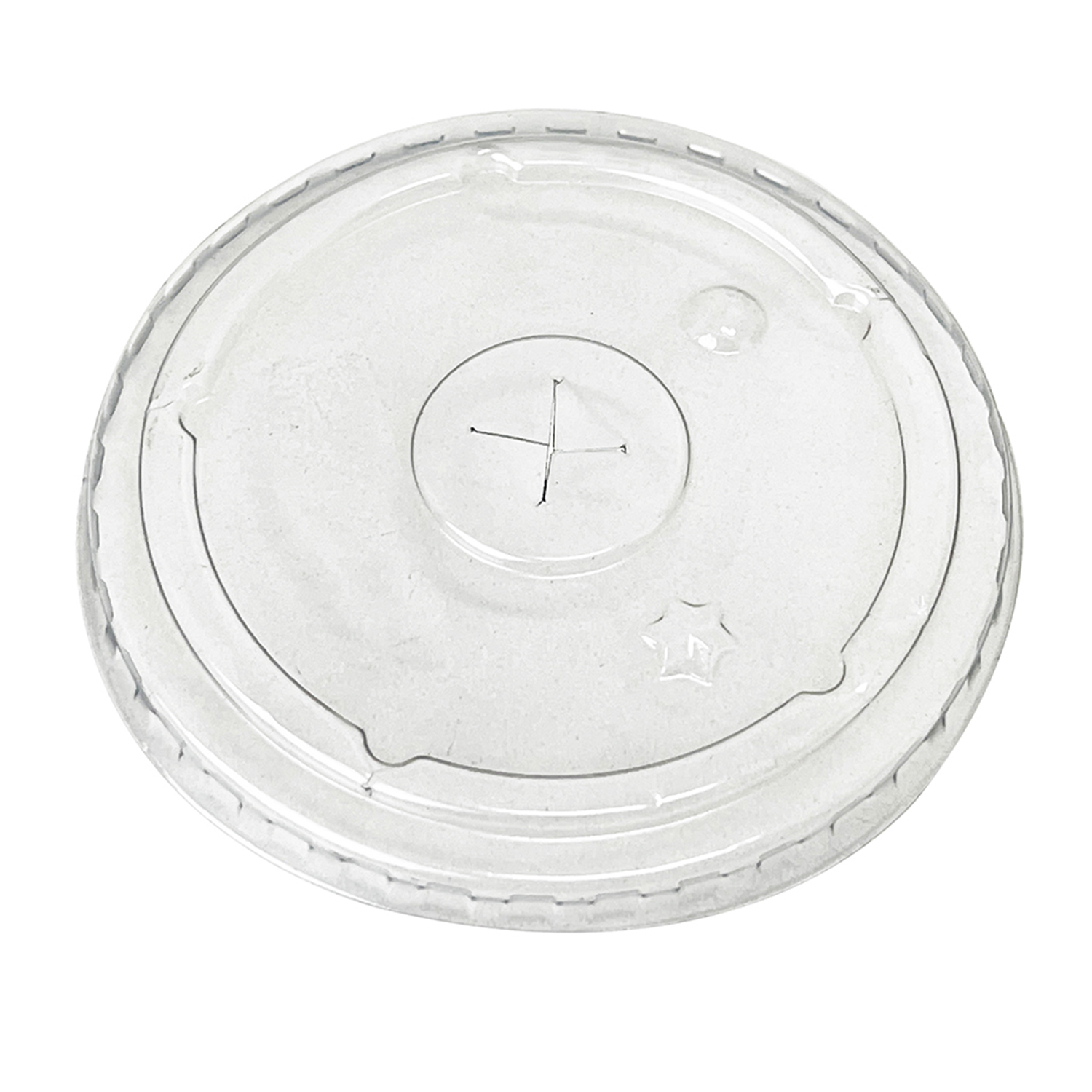Tampa para copo 440/500 ml com furo p/ Canudo
