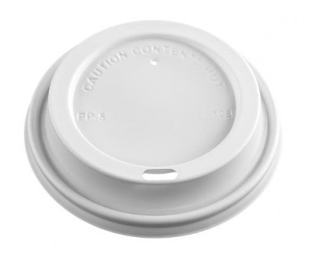 Tampa para copo 380 ml com Bico - 100 unidades