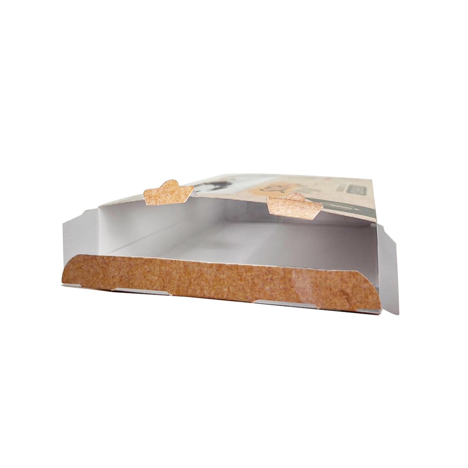 Embalagem Caixa para Tacos, c/ Visor de acetato (26,5 X 4 X 13 cm) Personalizada