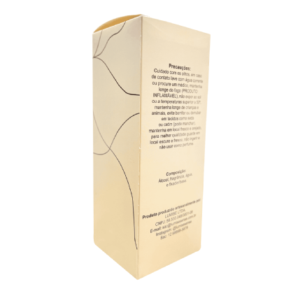 Embalagem para Home Spray (8,5 x 8,5 x 12,5 cm) Personalizada