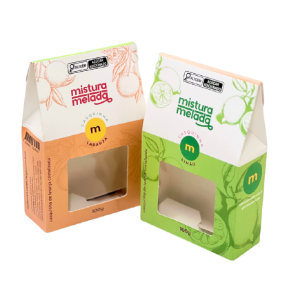 Embalagem Multiuso para Biscoitos (10 x 4 x 15 cm) Personalizada